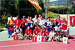 Torneo Canopus 2003. Finalistas con organización. Foto de GYB