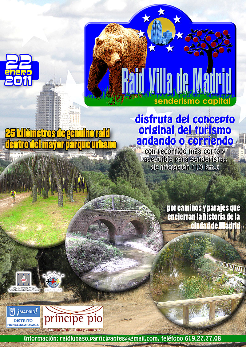 Cartel Club KyK Raid Villa de Madrid 2011